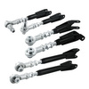 Set bracci oscillanti in acciaio regolabili per Nissan 350Z / Infiniti G35 – terminali Uniball