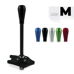 Black Edition Short shifter BMW E8x E9x - pomo largo aluminio negro (C)