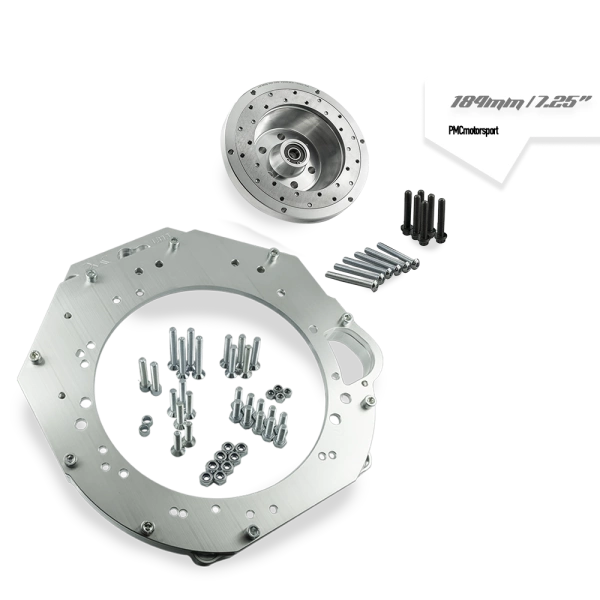 Adapter Kit GM Chevrolet V8 LS - manual 6-speed BMW M57n GS6-53DZ HGD JGA - 184mm / 7.25" (P)