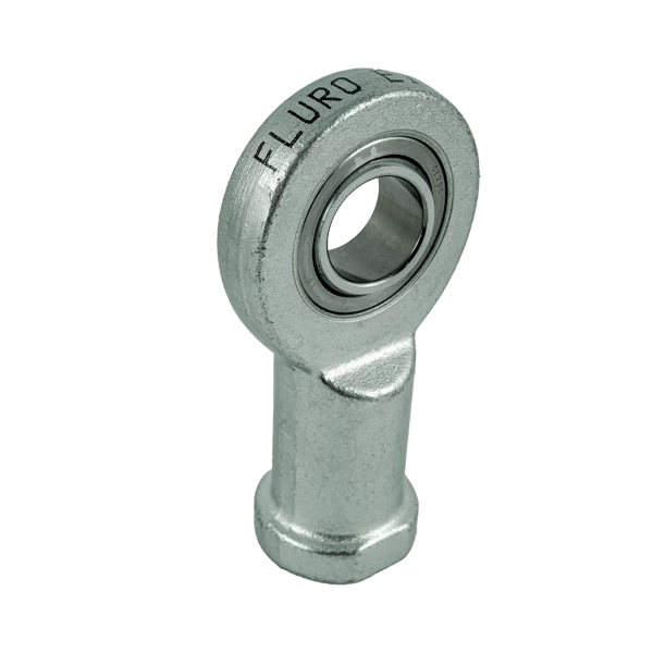 Testa a Snodo - Uniball EI 10 Dx1.25-NIRO FLURO - M10x1.25 Filettatura Interna Destra