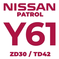 Nissan Patrol Y61 ZD30 3.0 || Nissan Patrol Y61 TD42 4.2