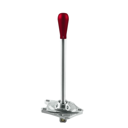 Short Shifter BMW E8x E9x - Pomello Lungo Rosso Alluminio