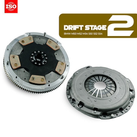 Drift Stage 2 Kit d'embrayage BMW M57 306D1 GS5-39DZ 5-vitesses / 5700g / 12.9lb