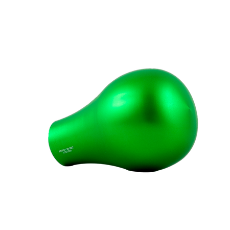 Pommeau Court Vert en Aluminium