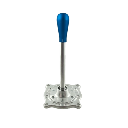 Short shifter Nissan s-chassis S13 S14 S15 R32 R33 R34 - langer blauer Knauf (K)