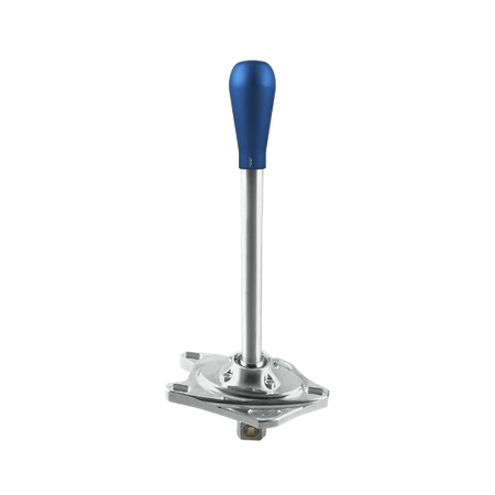 Short shifter BMW E8x E9x - pomo largo aluminio azul (C)