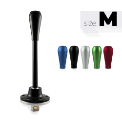 Black edition short shifter BMW E46 - długa czarna gałka (K)