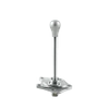 Short shifter BMW E8x E9x - aluminiowa srebrna krótka gałka (K)