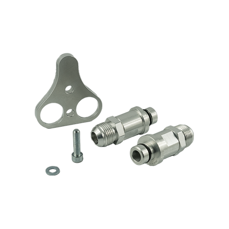 Adattatore radiatore olio per BMW ZF 8HP70 + Raccordi svasati M18x1.5 AN10