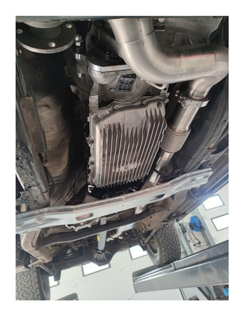 Cuba de aceite de aluminio ZF 8HP Jaguar Land Rover Range Rover