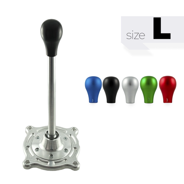 Short shifter Nissan s-chassis S13 S14 S15 R32 R33 R34 - kurzer schwarzer Knauf