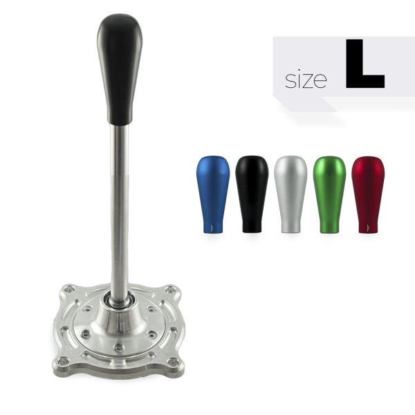 Short shifter Nissan s-chassis S13 S14 S15 R32 R33 R34 - langer schwarzer Knauf