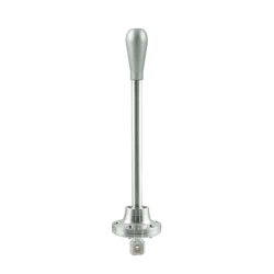 Short Shifter Nuova Versione BMW E30 E34 - Pomello Lungo Argento Alluminio