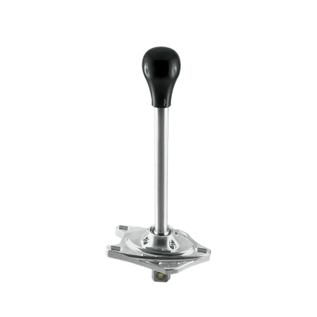 Short shifter BMW E8x E9x - aluminium short black knob (S)