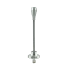 Short Shifter BMW E30 E34 Nueva Versión - Pomo Largo Aluminio Plateado