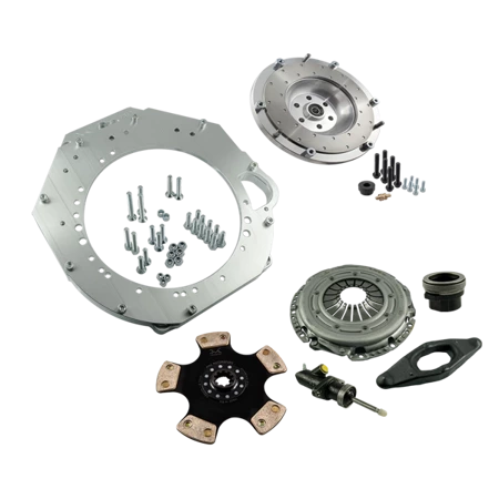 Race stage 1+ GM Chevrolet V8 LS 6-parafusos - BMW E39 530D M57 GS5-39DZ 5-marchas - 240mm / 9.45"